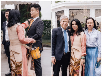Sao Việt 24h: Thanh Lam đầy tình cảm trong đám cưới con trai riêng của chồng, Phượng Chanel cũng xuất hiện