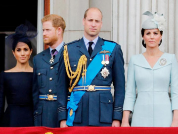 當梅根的嫂子不會返回英國參加公公的加冕典禮時，凱特和她的丈夫鬆了一口氣。