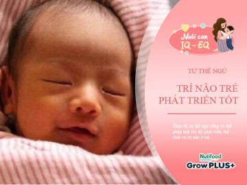 6 tư thế ngủ kỳ lạ ở trẻ sơ sinh có trí thông minh bẩm sinh, kiểu thứ 4 là bệnh