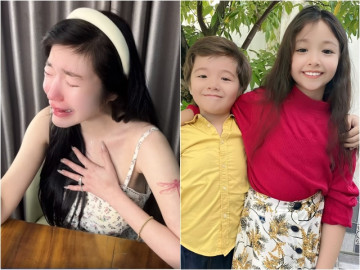 Sao Việt 24h: Elly Trần khóc nấc khi hay tin chồng cũ giành quyền nuôi con, 2 đứa trẻ hiểu chuyện đến xót xa