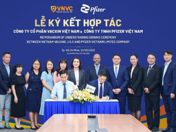 Pfizer Việt Nam ký kết Biên bản ghi nhớ với Công Ty Cổ Phần Vacxin Việt Nam