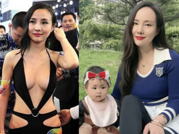 Từng là người mẫu phản cảm tai tiếng Châu Á, Can Lộ Lộ giờ đã làm mẹ, bất ngờ khi nhìn diện mạo con gái