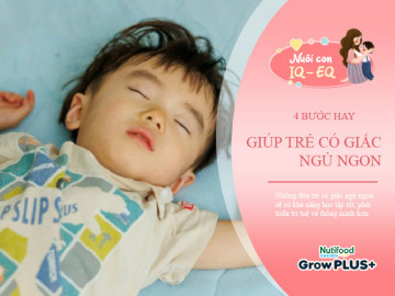 Khác biệt về trí thông minh giữa trẻ ngủ ngon và trẻ ngủ kém khi lớn lên