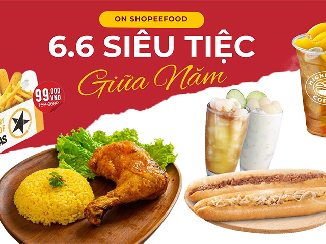 6.6 Siêu Tiệc Giữa Năm cập bến, các thương hiệu đình đám thi nhau giảm sốc
