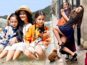 Con gái lai Tây của Hồng Nhung xuất hiện trở lại, mất nét bụ bẫm vẫn biến mẹ thành phông nền