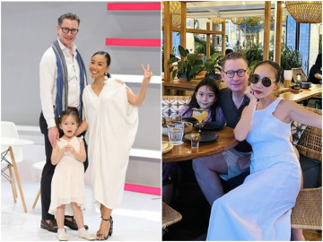 Đoan Trang lấy chồng Tây 1m9 sinh con gái lai xinh xắn, U50 là mỹ nhân có cuộc sống sướng nhất nhì showbiz Việt