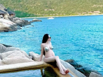 Cô dâu 200 cây vàng Nam Định giữ vóc dáng thon thả dù đang mang bầu lần 3