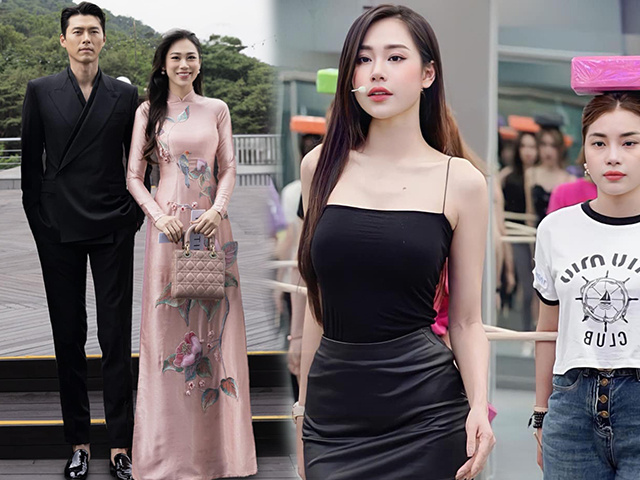 "Cô giáo Hà thành dạy tạo dáng" đứng cạnh Huyn Bin, đã sinh 3 con vẫn được khen xứng đôi