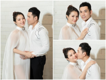 Sắp lâm bồn, Phương Trinh Jolie bị mất ngủ, đêm nào anh xã cũng thức cùng vợ