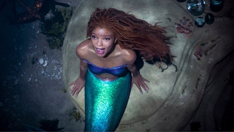 Bộ phim Nàng tiên cá/The Little Mermaid (2023) do Halle Bailey đóng chính gây ra nhiều tranh cãi vì nhan sắc diễn viên nữ. Dù vấp phải nhiều ý kiến trái chiều, phim vẫn đạt được doanh thu hơn 328 triệu USD trên toàn cầu.
