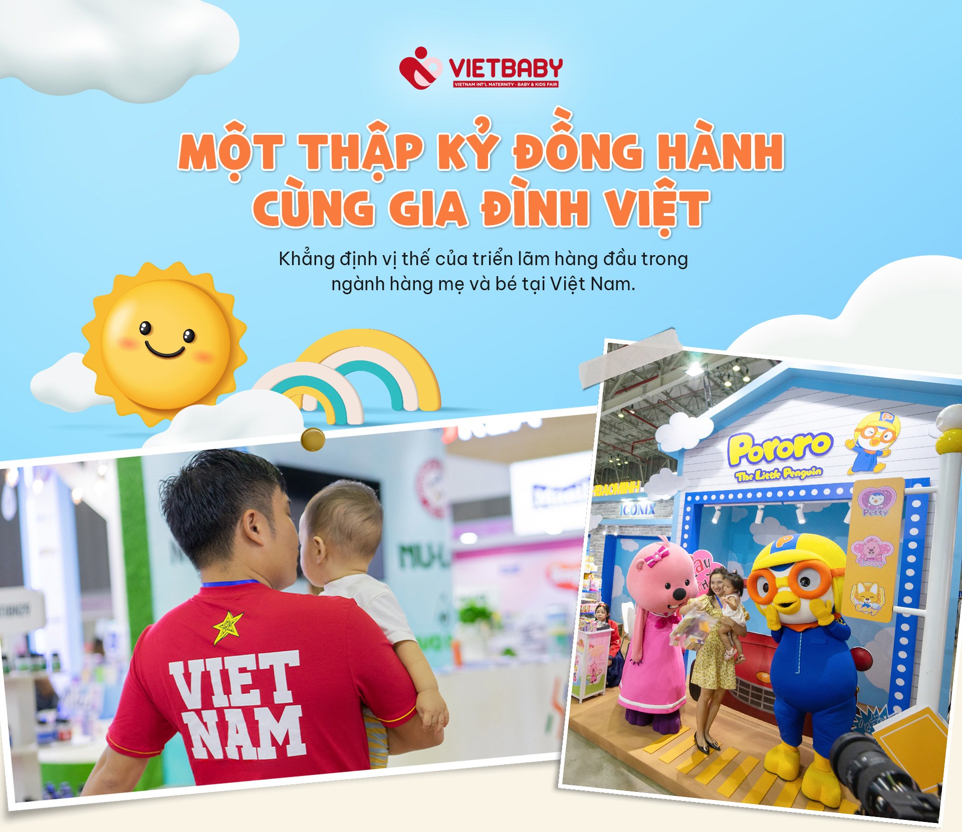 Vietbaby Fair - Một thập kỷ đồng hành cùng gia đình Việt - 1