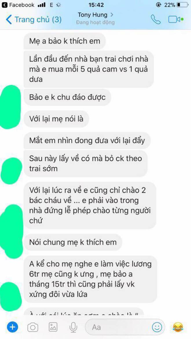 ngay ra mat, co gai choang vi bi nhan xet: "mat dong dua, lay chong thi som bo theo trai" - 1