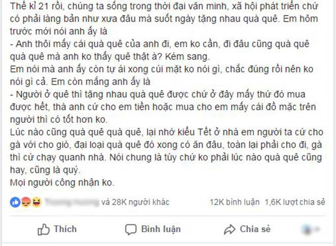 nguoi yeu thuong xuyen mang tang "qua que", co gai che bai "kem sang" va cai ket - 2