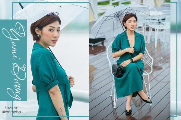 yumi duong: "tung bi che gan do vi bo nghe mc, di lam... beauty blogger" - 10