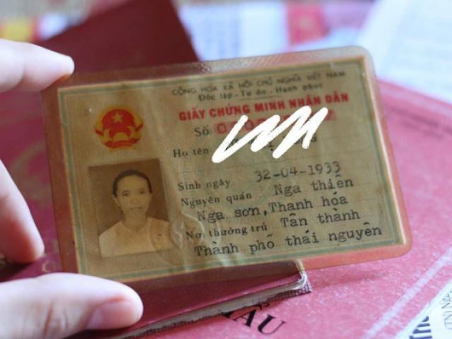 Giấy CMND siêu lạ lùng của bà cụ U85 ở Thái Nguyên sinh ngày 32/4 gây sốt MXH