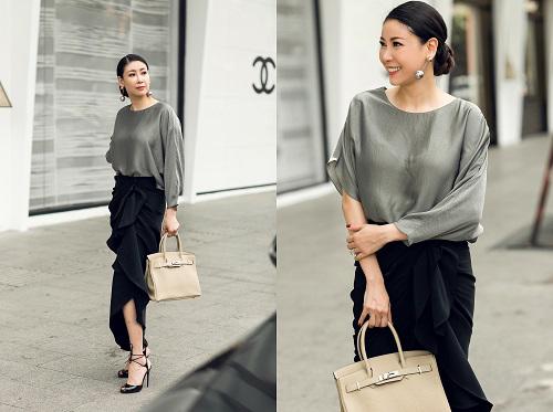 ep can thanh cong, "hoa hau 3 con" ha kieu anh khoe dang khien chong khong the roi mat - 1