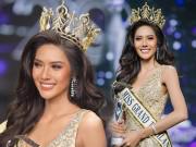 Mỹ nhân cao 1m8 thi đâu thắng đó đăng quang Hoa hậu Hòa bình Thái Lan 2018