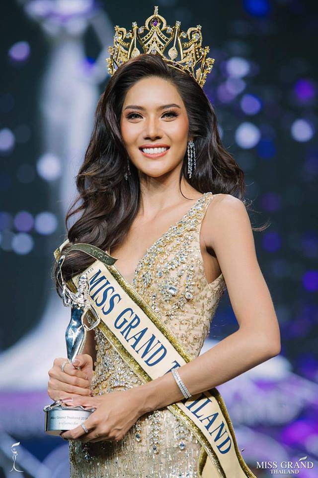my nhan cao 1m8 "thi dau thang do" dang quang hoa hau hoa binh thai lan 2018 - 1