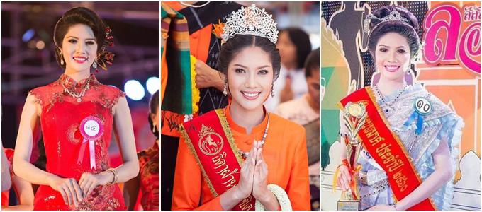 my nhan cao 1m8 "thi dau thang do" dang quang hoa hau hoa binh thai lan 2018 - 4