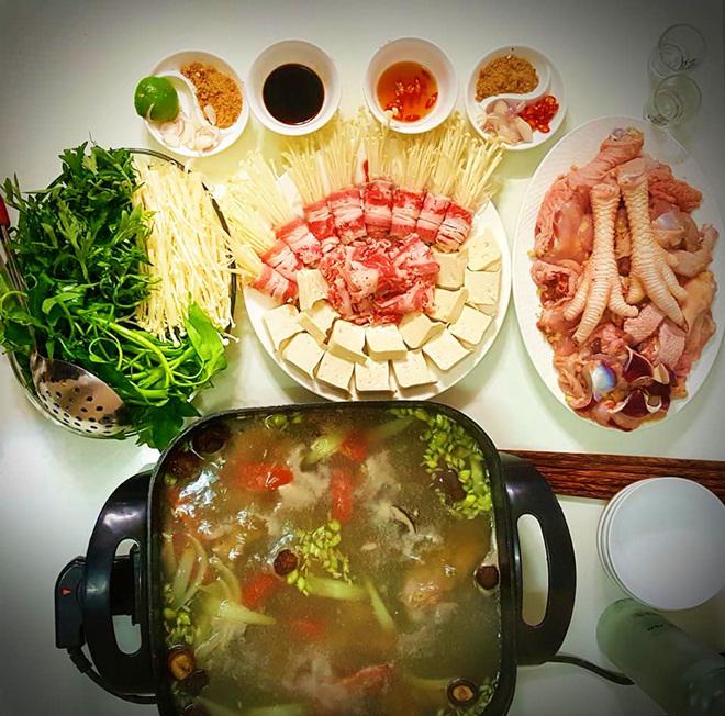 me dam khoe nhung bua an hap dan cho "ngay chan com cha biet an gi" - 8