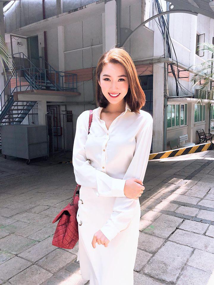 mac sang chanh di danh ghen, thuy ngan (gao nep gao te) khang dinh: "di dau cung phai dep" - 8