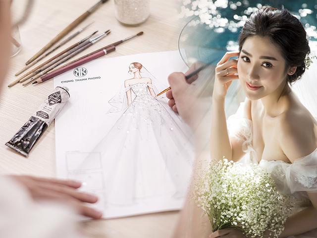Lấy chồng thiếu gia nhưng Á hậu Tú Anh quyết chọn váy cưới Việt và cái kết đẹp như mơ