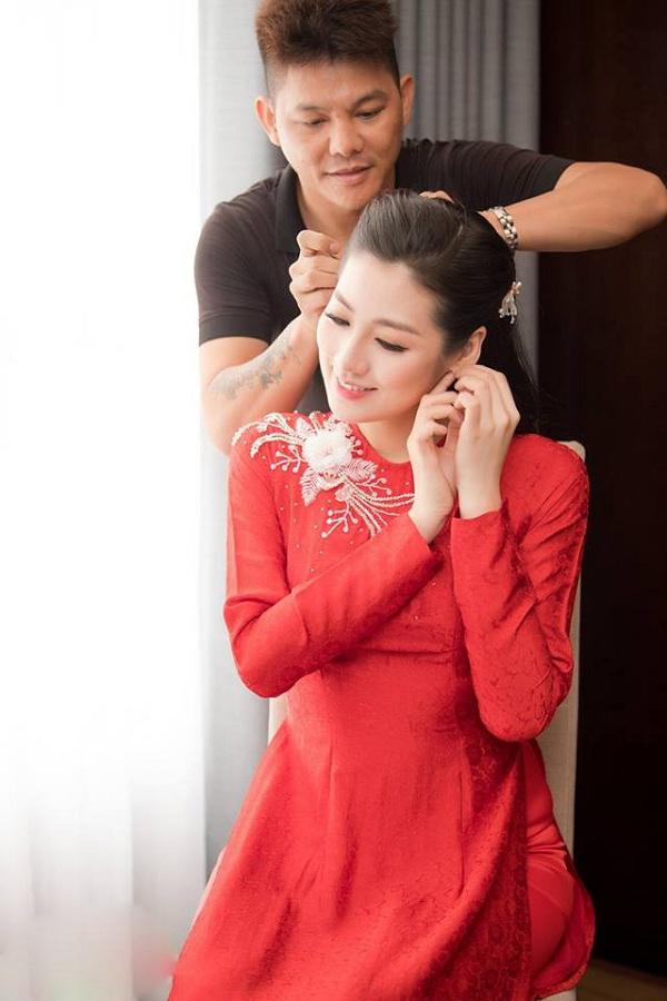 hot: co dau tu anh trang diem tu nhien, dep thuan khiet trong ngay ve nha chong - 5