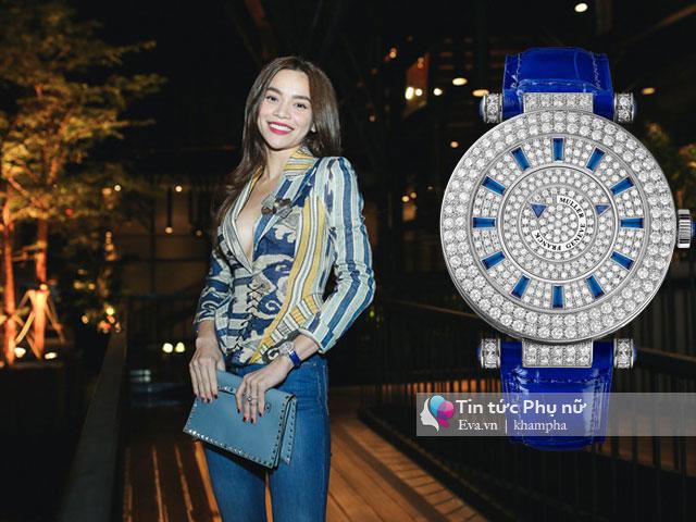 ho ngoc ha khoe dong ho 1,6 ty "dung do" thoi trang voi diem my 9x - 7