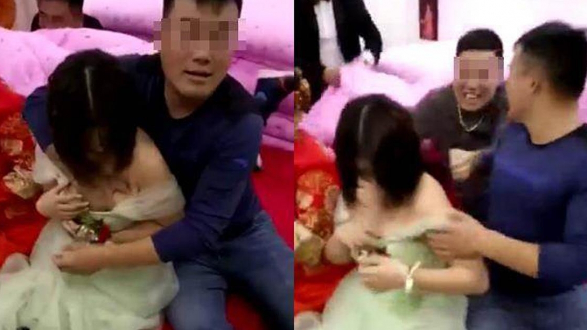 Phù Dâu Xinh Đẹp Bị Khách Nam Sàm Sỡ Vòng 1 Ngay Tại Đám Cưới Gây Phẫn Nộ