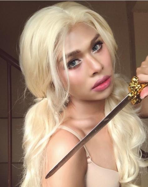 bat chap nam va ro mun, gai thai cho ra doi clip trang diem bang... dep lao day sang tao - 9