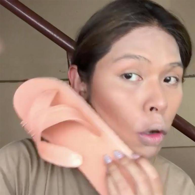 bat chap nam va ro mun, gai thai cho ra doi clip trang diem bang... dep lao day sang tao - 4