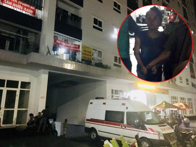 vu me sat hai con va chau nho o chung cu ha noi: mac tram cam co phai ngoi tu? - 1