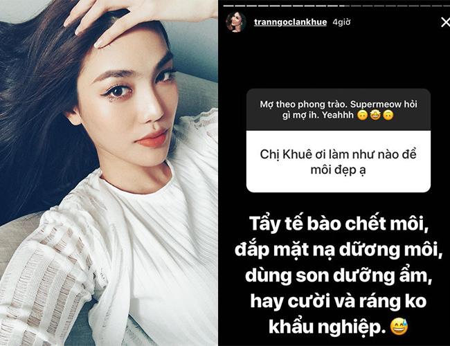 cung tra loi "lam sao de dep": lan khue duoc khen, pham huong gap phan ung - 5