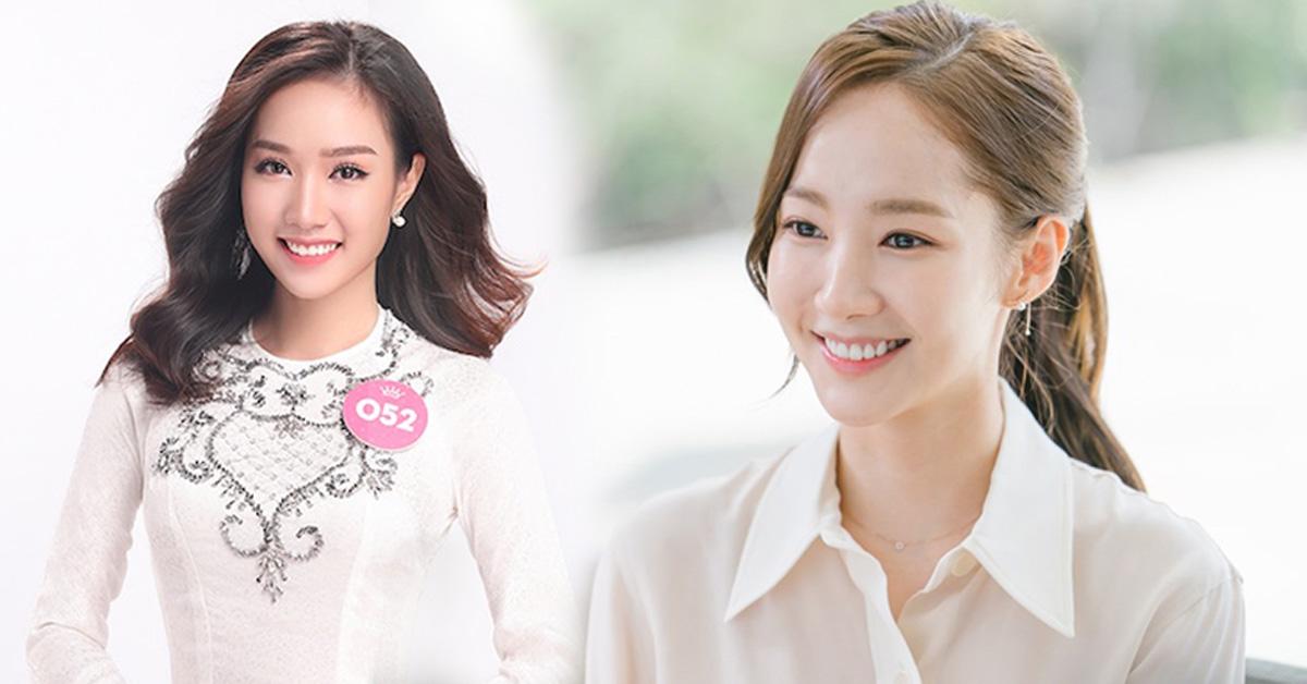 hhvn 2018: xuat hien ban sao hoan hao cua "thu ky kim", vong eo be hon ca ngoc trinh - 1