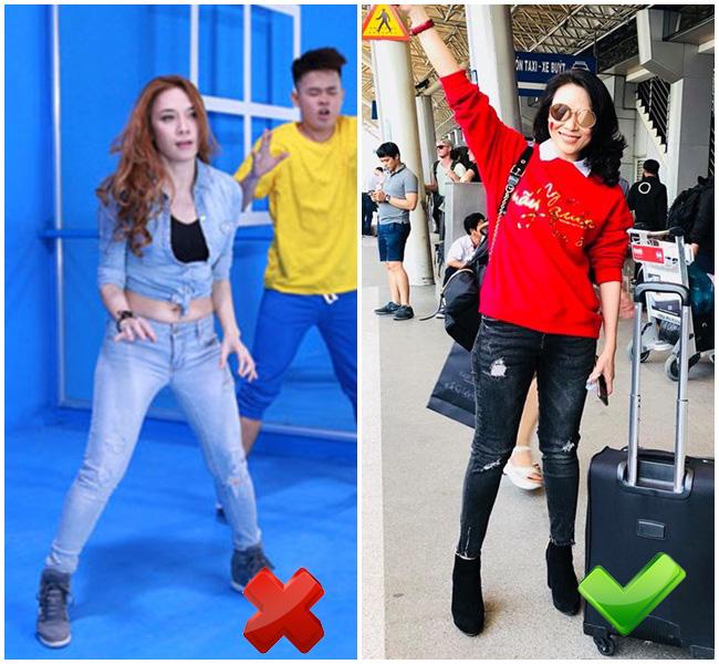 giup my tam chon quan jeans de chan bot ngan, dui bot to - 3