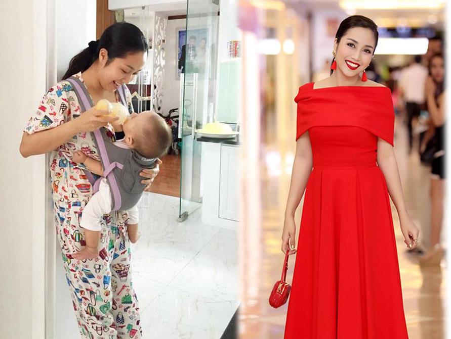 ra ngoai mac dep khong ai bang, o nha cham con, my nhan cung tuyen toang nhu "sen" ca thoi! - 1