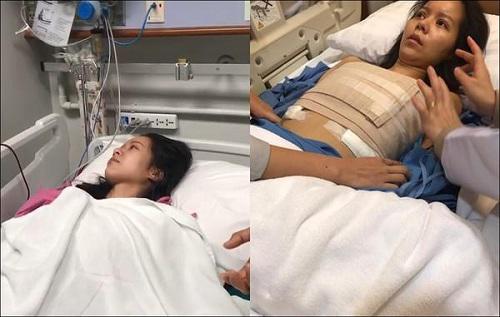 nguoi dep thai dam don doi 14 ty vi suyt chet sau ca nang nguc - 3