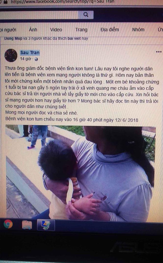 nu giao vien vu khong bac si tren facebook - 1