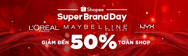 shopee giam gia den 50% cac san pham cua tap doan danh tieng l’oreal - 2