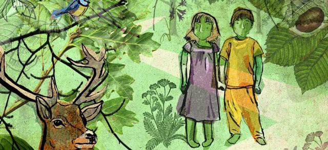 bi an hai dua tre da xanh xuat hien trong rung, an hat dau song va noi ngon ngu la - 4