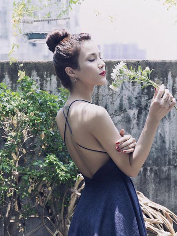 bung vuot mat, "ba bau" diep lam anh van dep bat chap voi son do va ke mat sac lem - 11