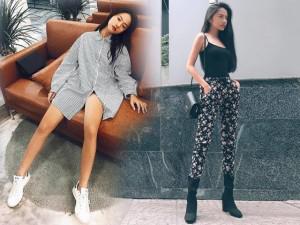 Cách ăn gian chiều cao cực đỉnh của thí sinh Việt Nam thấp nhất Asia's Next Top Model 2018