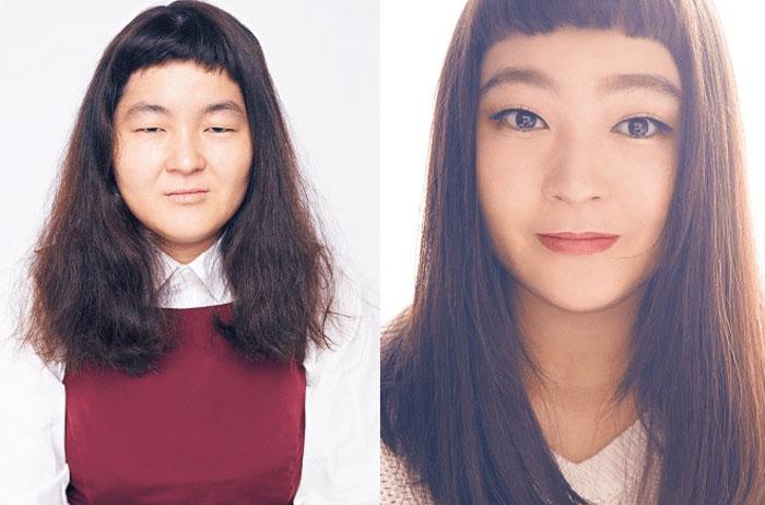 cung tham gia tro choi do vui: hay tim diem giong nhau giua co gai ben trai va ben phai? - 10