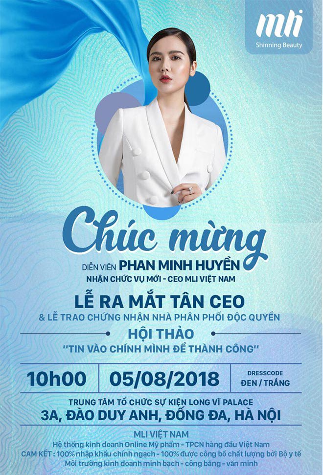 dien vien phan minh huyen se dam nhan vai tro ceo mli viet nam - 1