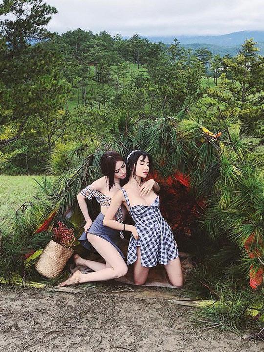 2 co gai khoe than o tuyet tinh coc da lat: quan ly cua a hau thu dung noi gi? - 2
