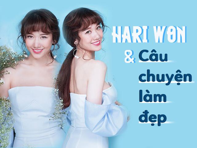 Hari Won: Ở thời điểm này, Hari vẫn chưa hài lòng về vẻ ngoài của mình.