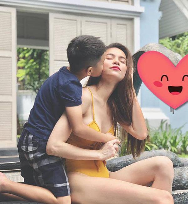khoe tron 3 vong cung bikini, ho ngoc ha van thua suc goi cam du can tuoi tu tuan - 2
