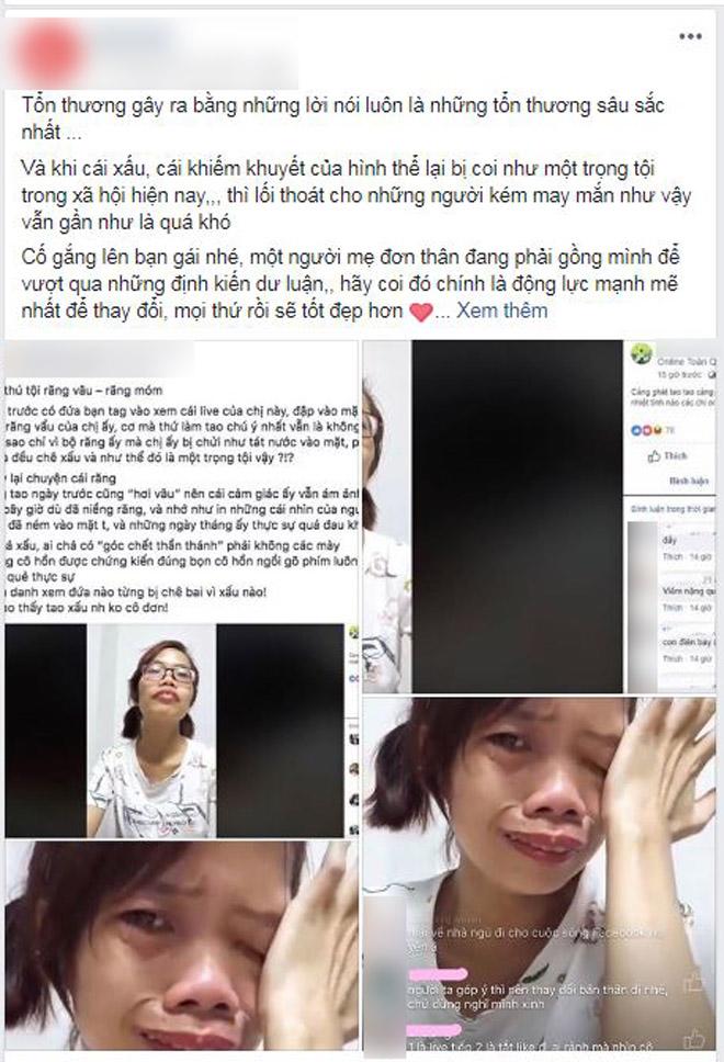livestream ban hang, me don than bat khoc vi bi xuc pham “xau ma che quy hon cung doi…quang cao” - 2