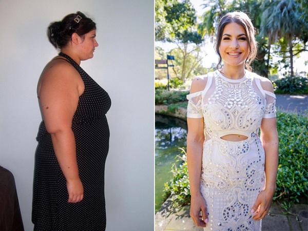 hanh trinh xuong size quan ao day kinh ngac cua co gai tung nang hon tram ki! - 1