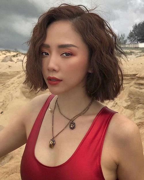 khi hh do my linh "trot dai" xen toc minh di, va day la cai ket... - 9